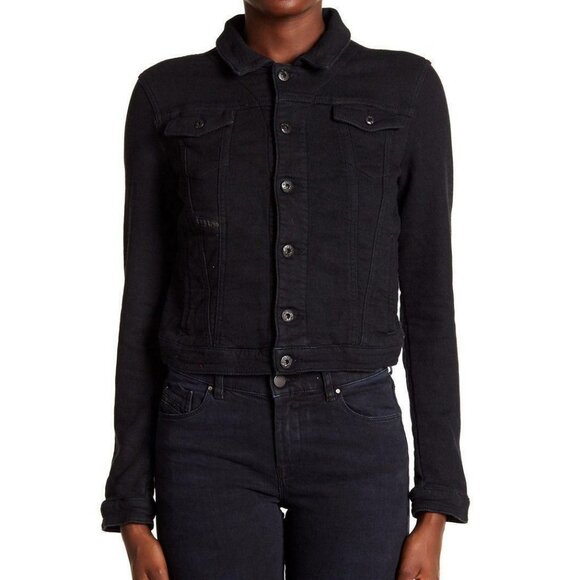 Diesel Fringi-Ne Denim Jean Jacket ASO Elena Gilbert - Picture 4 of 14